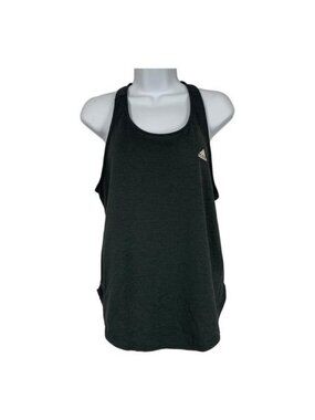 Adidas AEROREADY Womens Racerback Tank Top S Black Activewear Gym Workout